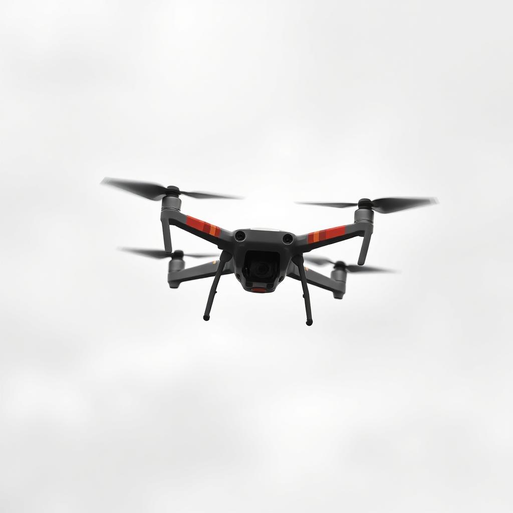 Dron nad polem u Brandýsa nad Labem. Foto: Letopis